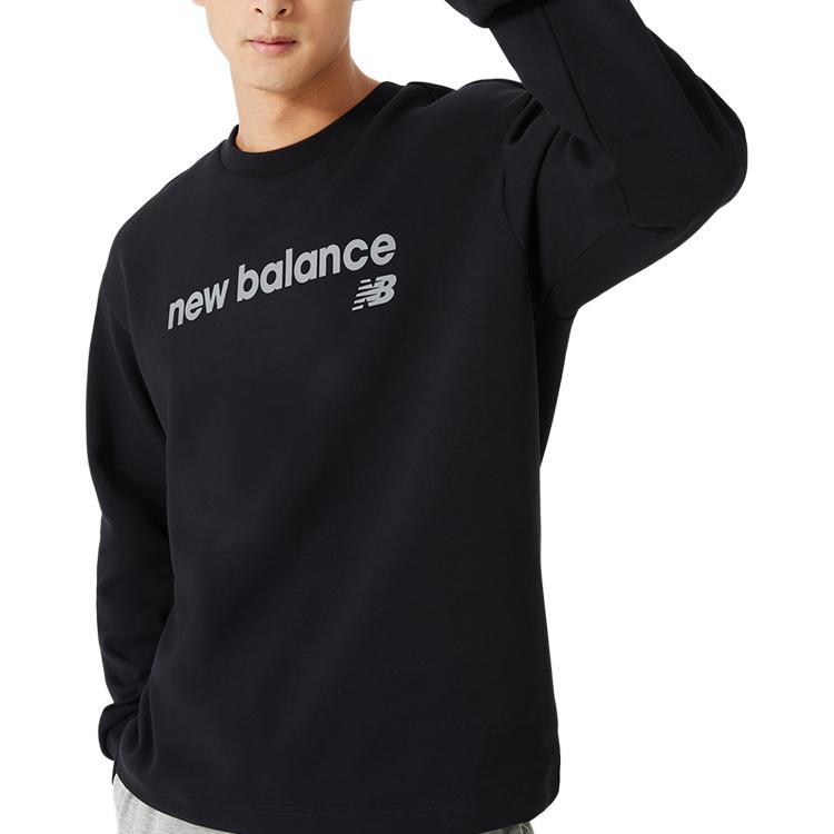 New Balance Classic Core Fleece Crew Sweater Asia Sizing 'Black' Men's 5CC39603-BK