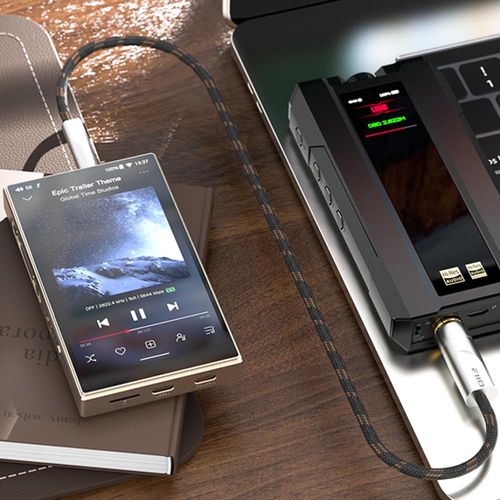 FIIO M21 Dark Blue from an Authorized Japanese Includes Serial Portable Digital Audio Player FIO-M21-L [Ships Retailer, Number] (DAP)