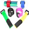 Fastener Tie Nylon Magic Strap Cable Ties Straps Fishing Rod Tie Holder Nylon Reverse Buckle