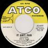 7-дюймовая пластинка BEN E. KING  Это несправедливо  Пока я не смогу это вынести  456637 ATCO Records 1968 США SoulFunk Б/у