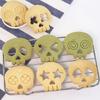 10Pcs/Set Hollow Skull Skull CookieB Aking Mold DIY Cookie Stamp  Cake Decorating