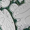 for Frog Lotus Pond Cutting Dies Stencil Template Embossing Art Craft Decoration