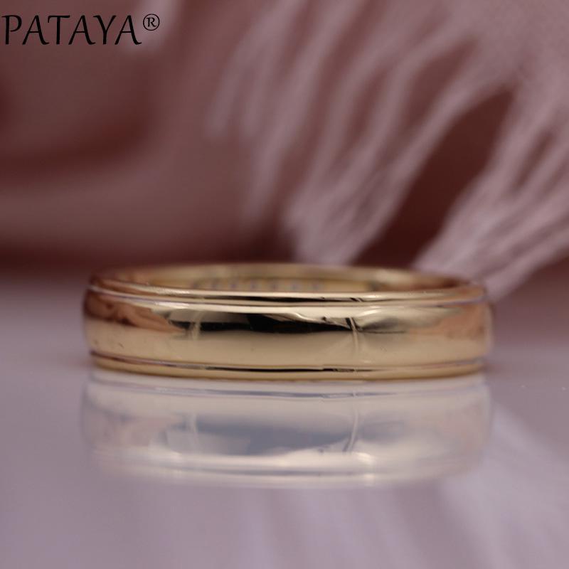 PATAYA элегантное женское кольцо инкрустированное кристаллами