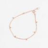 Women's Ball Ornament Accessory Chain Rose Gold Silver Bracelet (13876943)