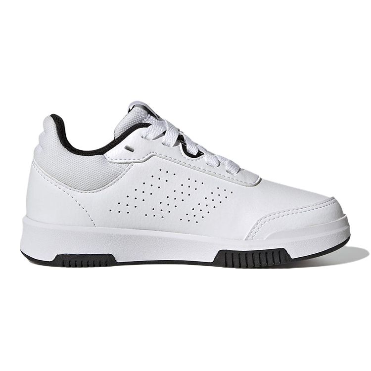 Adidas Neo Tensaur Sport Training Lace Casual Durable Low Top Kids Skate Shoes Kids Sneakers White Black GW6422