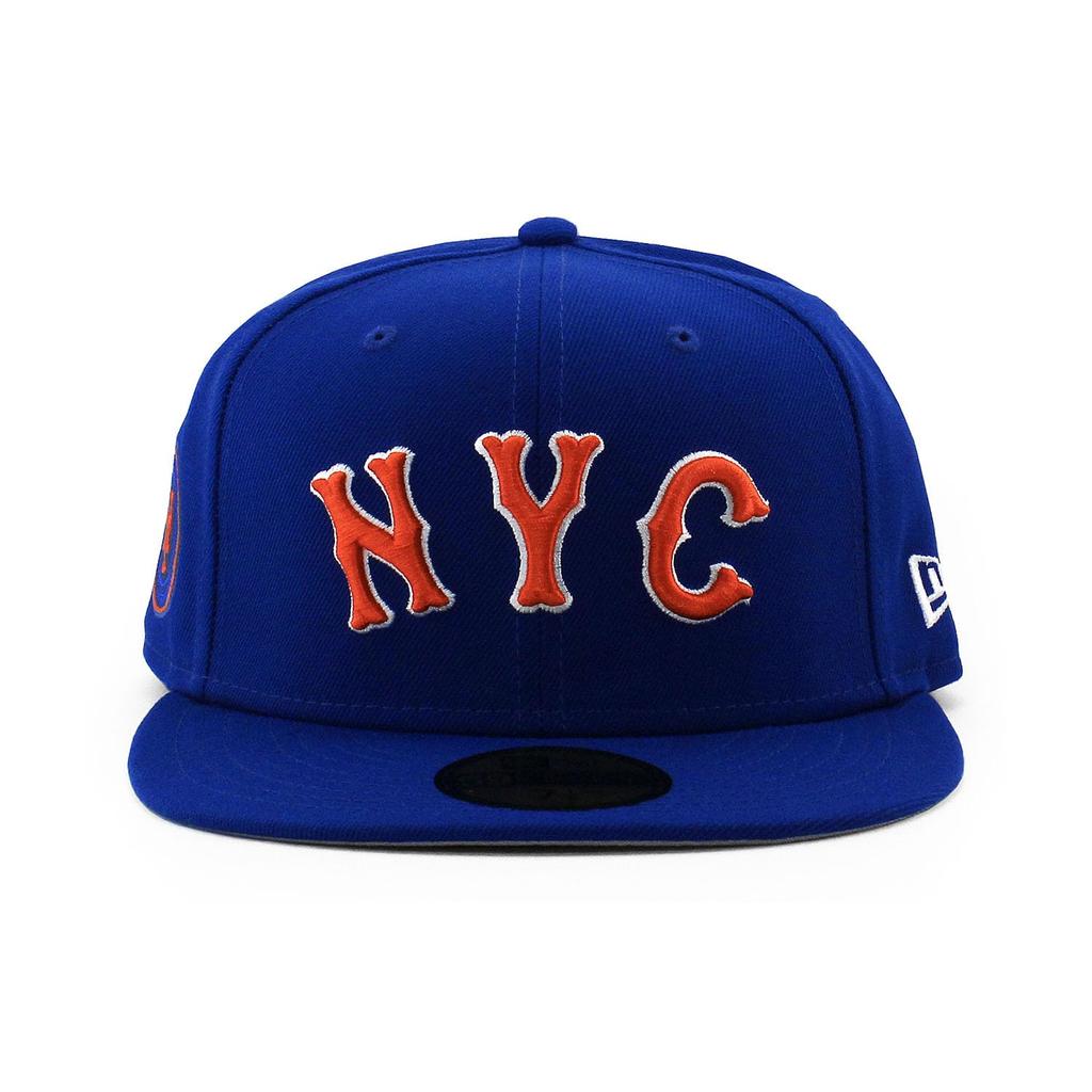 City Connect New Era Cap 59FIFTY New York Mets MLB CITY CONNECT FITTED CAP NEW YORK METS 5950 Hat Blue Senga Kodai NY Sz 7-78 [Used]