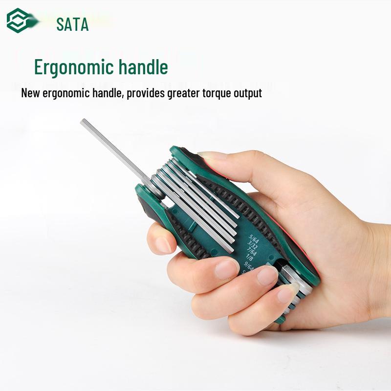 Складной набор шестигранных ключей: Имперские, метрические и Torx ключи