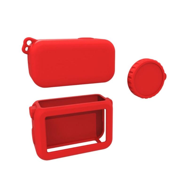 Silicone Protective Cover for Action Camera Body With Lens Cap Scratch Resistant Design