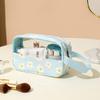 Bag Macaron Transparent Makeup Printed Bag Portable Storage Bag Bath Bag