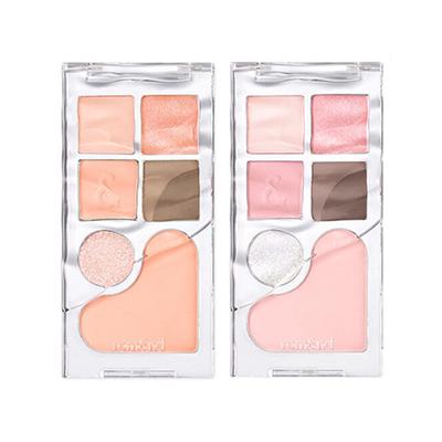 ROMAND Палетка теней для век и румян Bare Layer Palette 14 г K-Beauty
