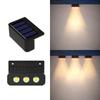 Waterproof Solar Garden Lights Easy Installation Solar Powered Lamps Stairs Wall Lamp  Outdoor