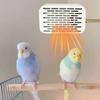 Anti Bite Warming Heat Lamp Metal Chew-Proof Wire Parrot Warming Lights Bird Warmer  Frogs