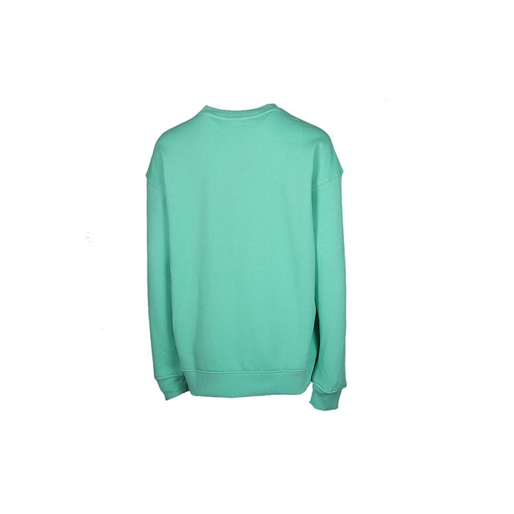 Adidas Женский свитшот Originals с принтом Trefoil, круглый вырез, мятно-зеленый FM3290