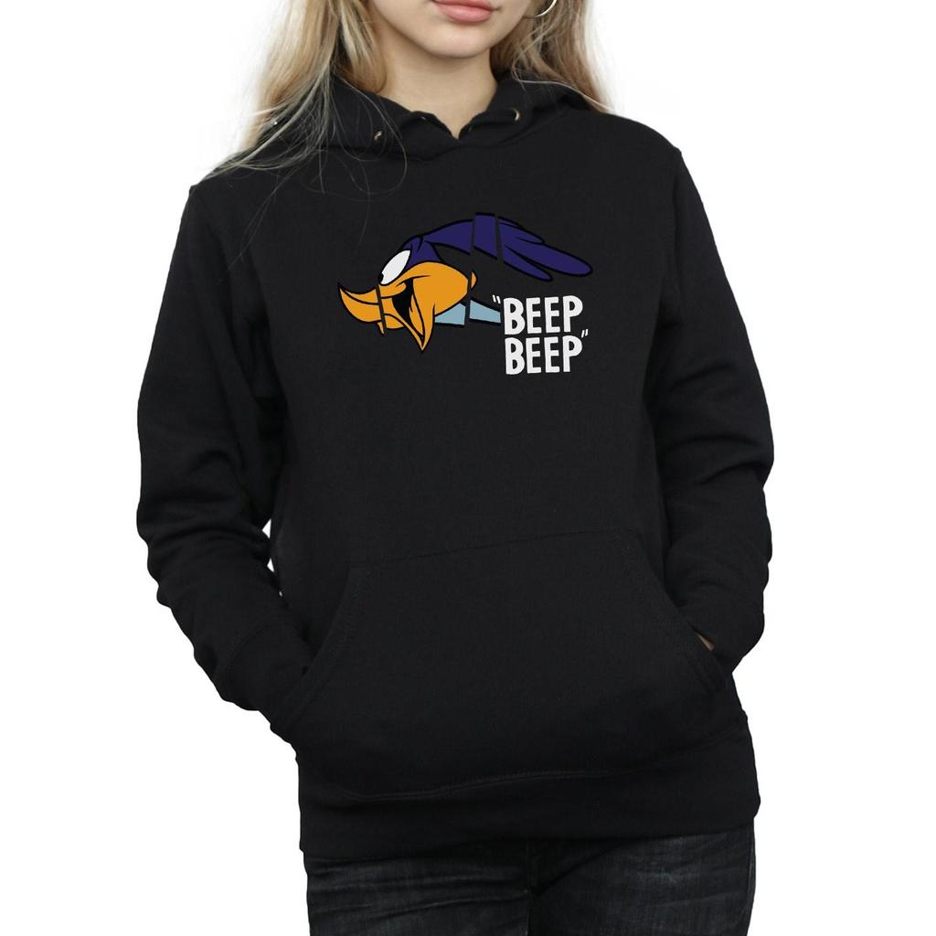 Looney Tunes Womens/Ladies Road Runner Beep Beep Hoodie