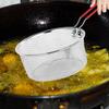 Deep Fry Basket In Stainless Steel for Kitchen Use, Wire Strainer Frying