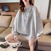 Stand Collar Sweatshirt Women's Fashion Jacquard Pullover Top