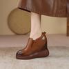 2025 весна новая внутренняя высота и тонкие туфли-одиночки британский стиль модные универсальные остроносые на толстой подошве лоферы на одной педали