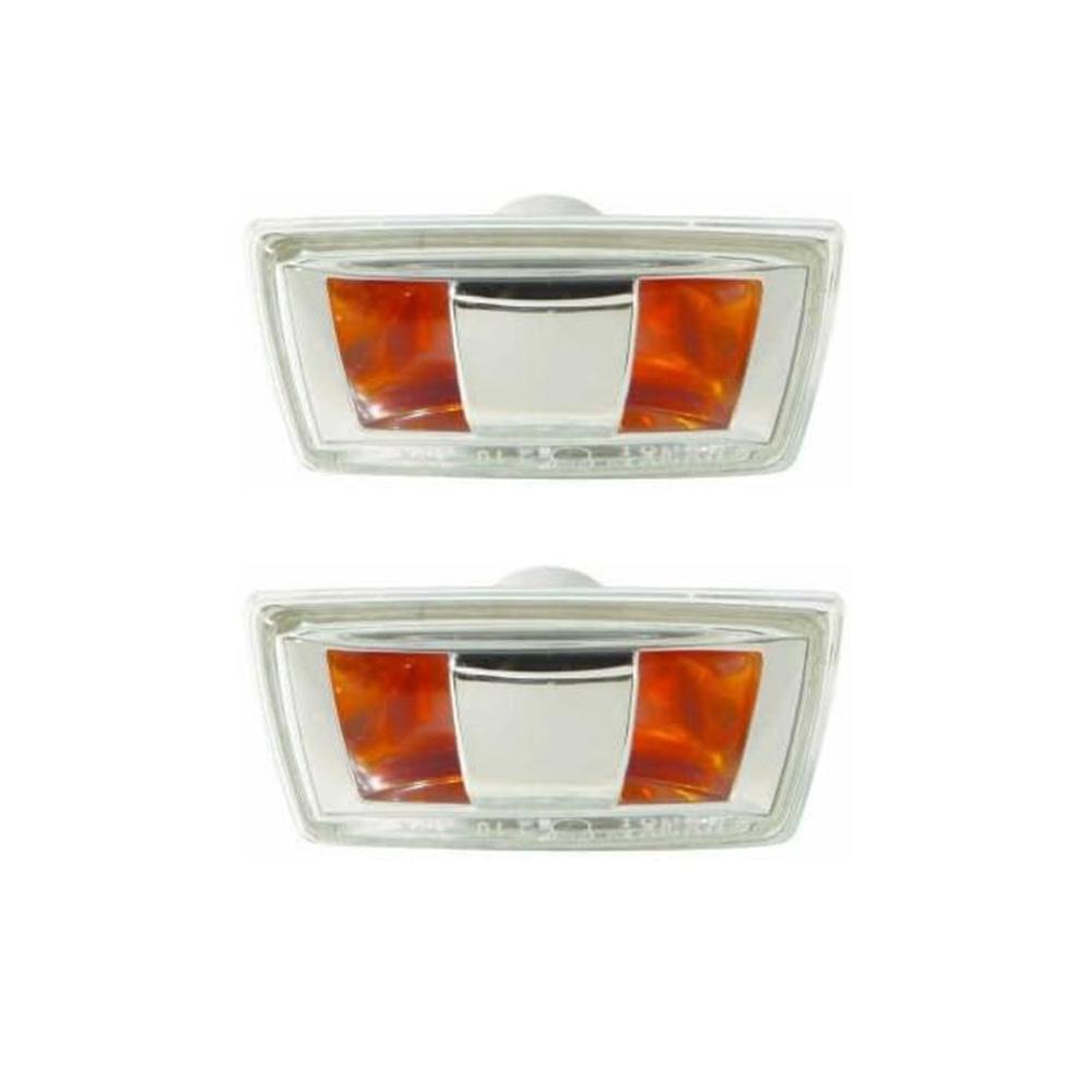 Side Indicator Left + Right Light Lamp Shell For Opel Astra H Corsa D