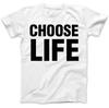 Футболка CHOOSE LIFE 80-х Wham/Вдохновленная Топ Размеры для Взрослых/Детей/Прикол/Футболка