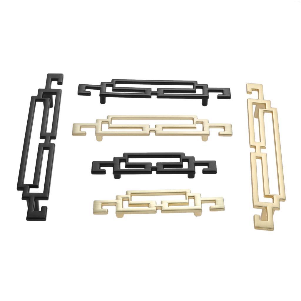 DRELD Золотые/Черные Ручки для Комода Ручки для Ящиков Мебельные Ручки Ручки-Ручки для Кухонных Шкафов Ручки для Дверей Ручки для Шкафов 64/96/128 ММ