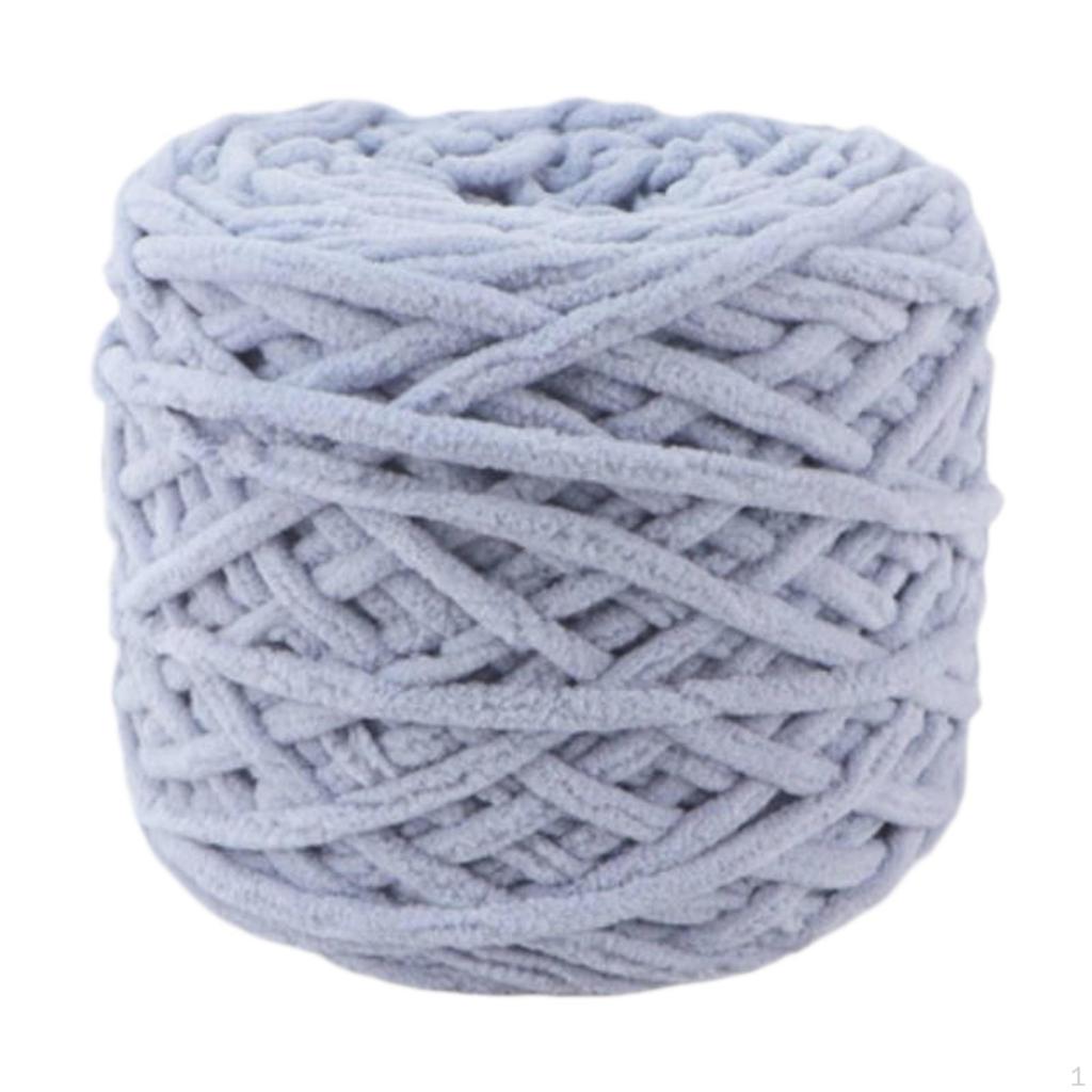 Bulky Chunky Yarn Thick Comfortable Home Decor Handmade for Making DIY Craft Knitted