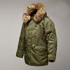 Men 'S Winter Jacket Classic Parka For Extreme Cold Weather Waterproof Removable Faux Fur Around Hood