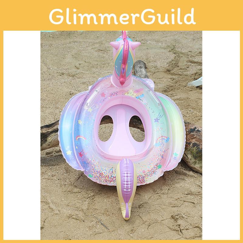 Радужный единорог плавательный круг Детский надувной подмышечный плавательный круг ПВХ мультяшный узор
