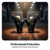 Taekwondo Hand Guards Secure Fit Open-Hand Sparring Guards Half-Finger Gloves Long-Lasting Safety Gear Moisture-Wicking 6