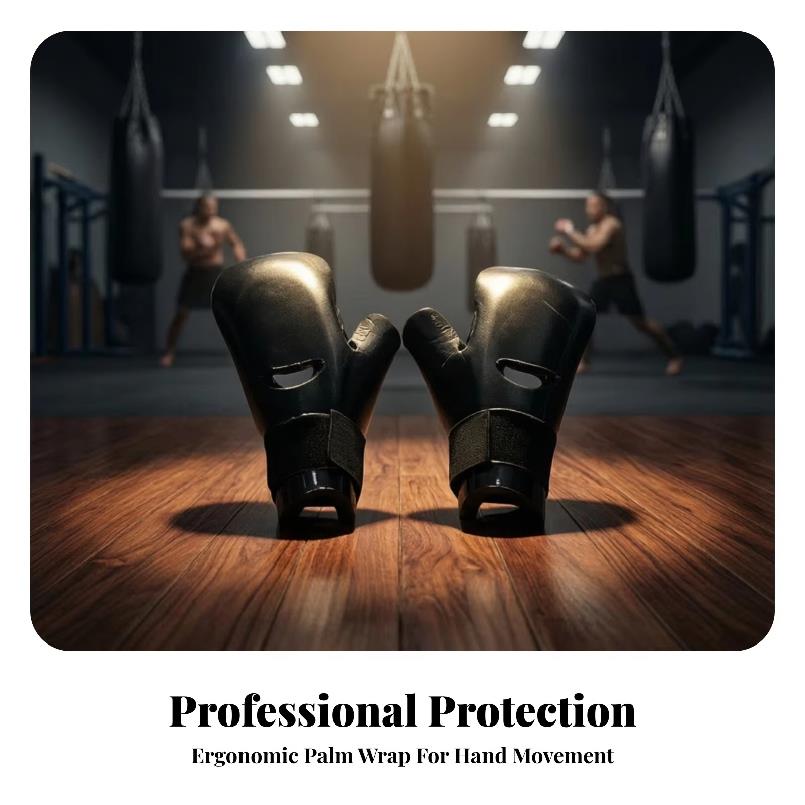Taekwondo Hand Guards Secure Fit Open-Hand Sparring Guards Half-Finger Gloves Long-Lasting Safety Gear Moisture-Wicking 6