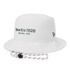 New Era Golf Bucket Hat Nylon White ML GF BUCKET01 STRING ZAMZA WHT 14391278 NER36G6426