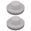 2 Pieces Gear for Meat Grinder Mincer 74/19 Tooth Accessories Attachment Processor