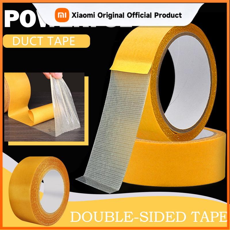 Xiaomi Double Sided Tape Strong Traceless Adhesive Waterproof Fixation Mat Carpet Tape Translucent Mesh High Viscosity Tapes 5M/10M