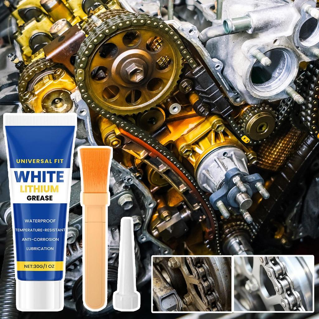 White Lithium Grease Waterproof Bearing Lube Wheel Bearing Grease for Car Owners Automotive Enthusiasts Garage Technicians Fleet