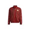New Year Edition Logo Basketball Sports Jacket Men Outerwear Red HF5880
