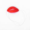 Props Jokes Sausage Red Lips Thick Big Mouth Halloween Funny Horror Latex Mask