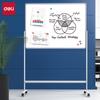 Double-Sided Magnetic Whiteboard 120x90cm with Adjustable Stand for Home Teaching & Training