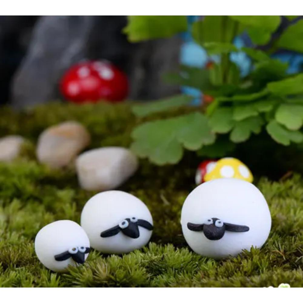 Cute Village House Miniature Garden Mini Bridge Stairs Craft Figurine Plant Pot Garden Ornament Miniature Fairy Garden Supplies