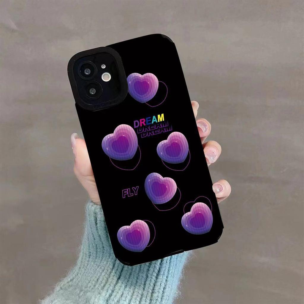 Чехол для Iphone 11 13 Pro Max 14 Plus 12 Cute Love Heart, задняя крышка для телефона Iphone Xs Max X Xr 8 Plus 7 Se2020 6, бампер