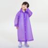 Kid Waterproof Raincoat Poncho Non-Disposable  Rain Gear Jacket Student Children  Travel Raincoat Rainwear Outdoor Hiking Coat