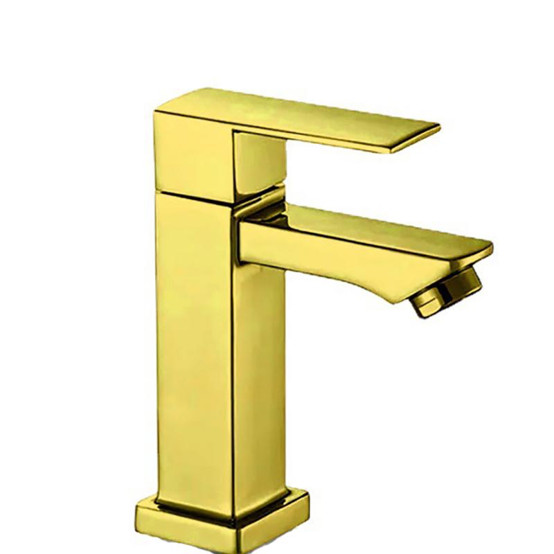 Раковина Смеситель для ванной комнаты Настольный Одинарный Холодный Вода Смесители для раковины Матовый Черный Смеситель для умывальника Кран