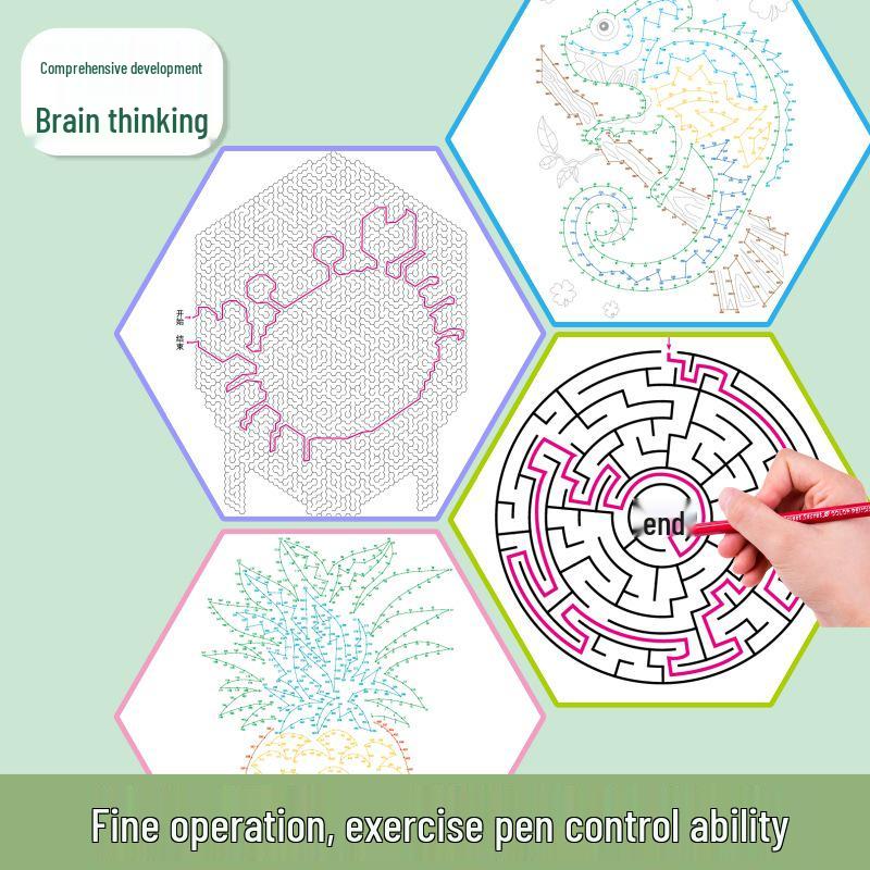 Детский стимулятор мозга: Лабиринтное приключение для развития всего мозга
