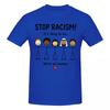 Unisex Stop Racism Its Okay To Be Asian Trendy T Shirt Vintage Cotton Crewneck T Shirt Unisex