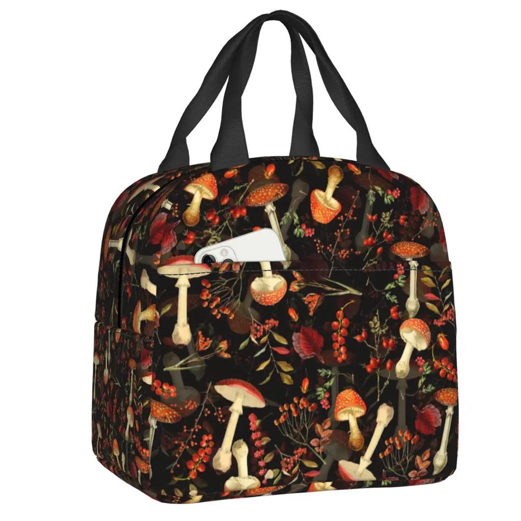 Грибной лес изолированный ланч-бокс для женщин герметичный термохолодильник Bento Box Office Picnic Travel