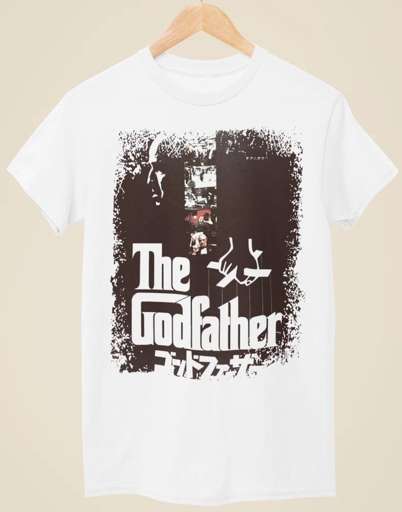 The Godfather Japanese Movie Poster Inspired Unisex White TShirt