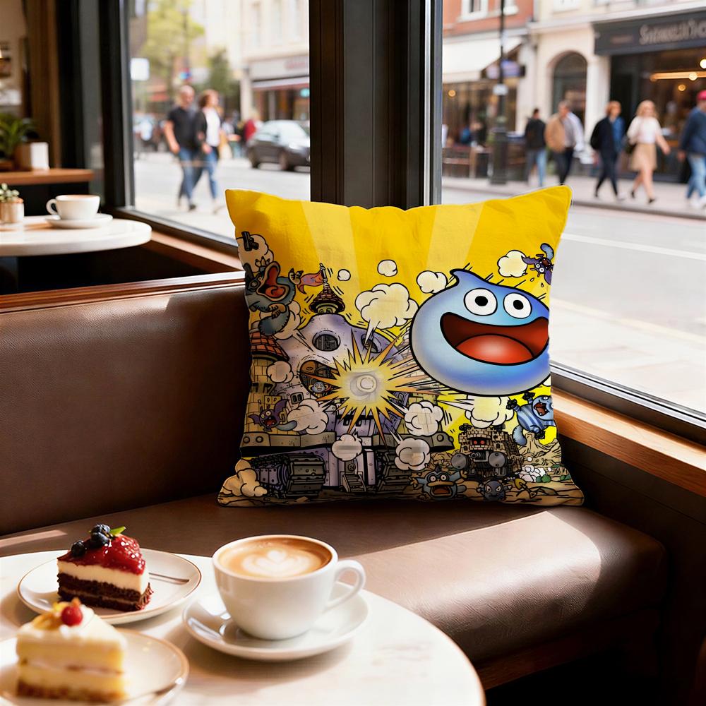 Game Dragon Quest Rocket Slime Cushion Cover Decorative Cushions Covers Cover Sofa x Pillow  Piece x x Pillowcase