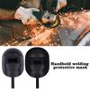 Plastic Handheld Welding Cap Electric Protective Face Strong Light Clinker Lightweight Mask Res A6J3