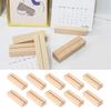 10 PCS Wood Table Numbers Display Stands Acrylic Sign Holders Place Card Holder Name Card Holder for Wedding Party