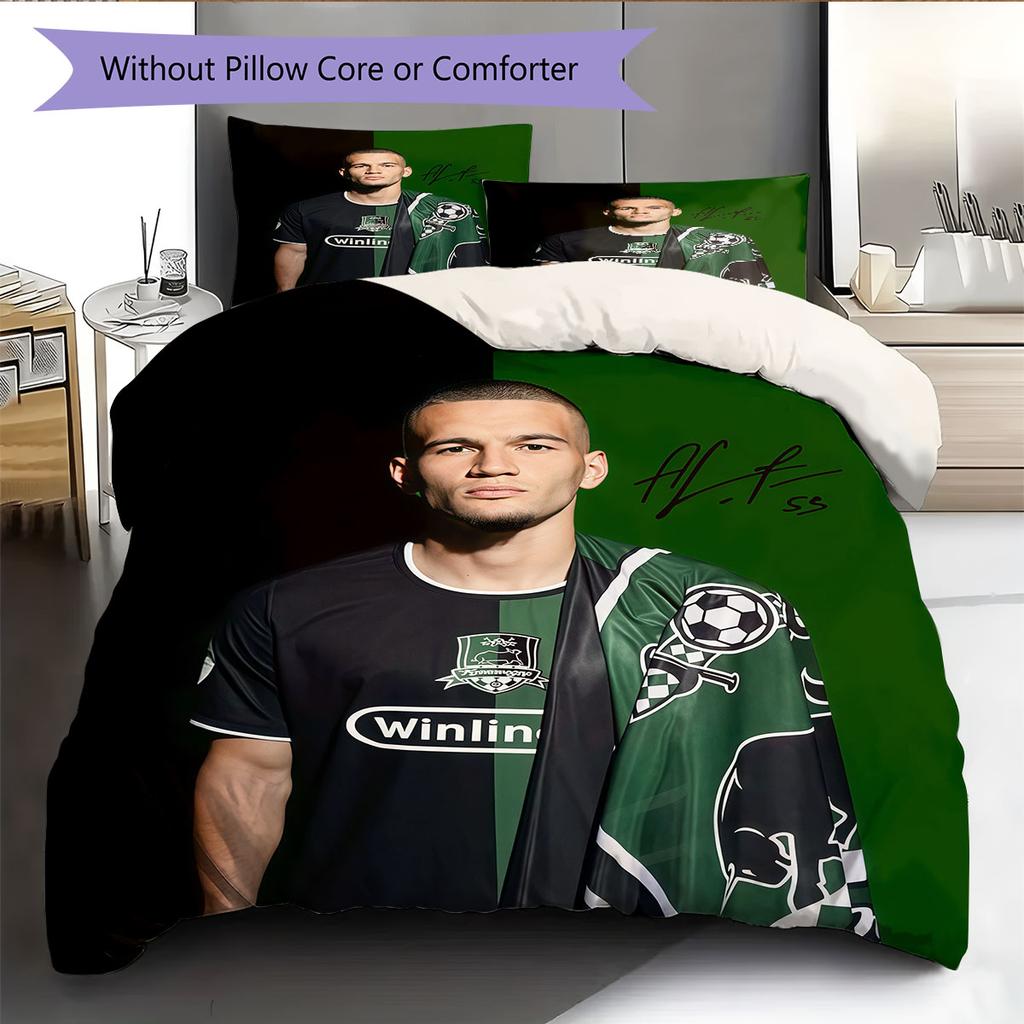 FC Krasnodar Power Bedding Quilt Set Quilt Cover Pillowcase Home Decoration Birthday Gift (1 * duvet cover + 2 * pillowcase, without core)