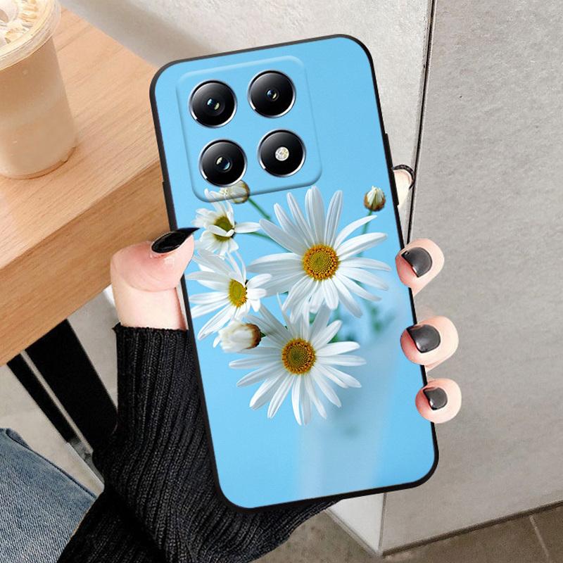 For Xiaomi 14T Pro 5G Phone Cases Fashion Printed Soft Silicone Shockproof Protective Cover For Xiaomi 14T TPU Bumper Covers