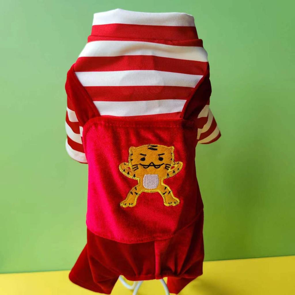 Dog Clothes Four-legged Clothes Spring, Autumn and Winter Pet Supplies Teddy Bi Xiong Poodle Small and Medium Dog Factory